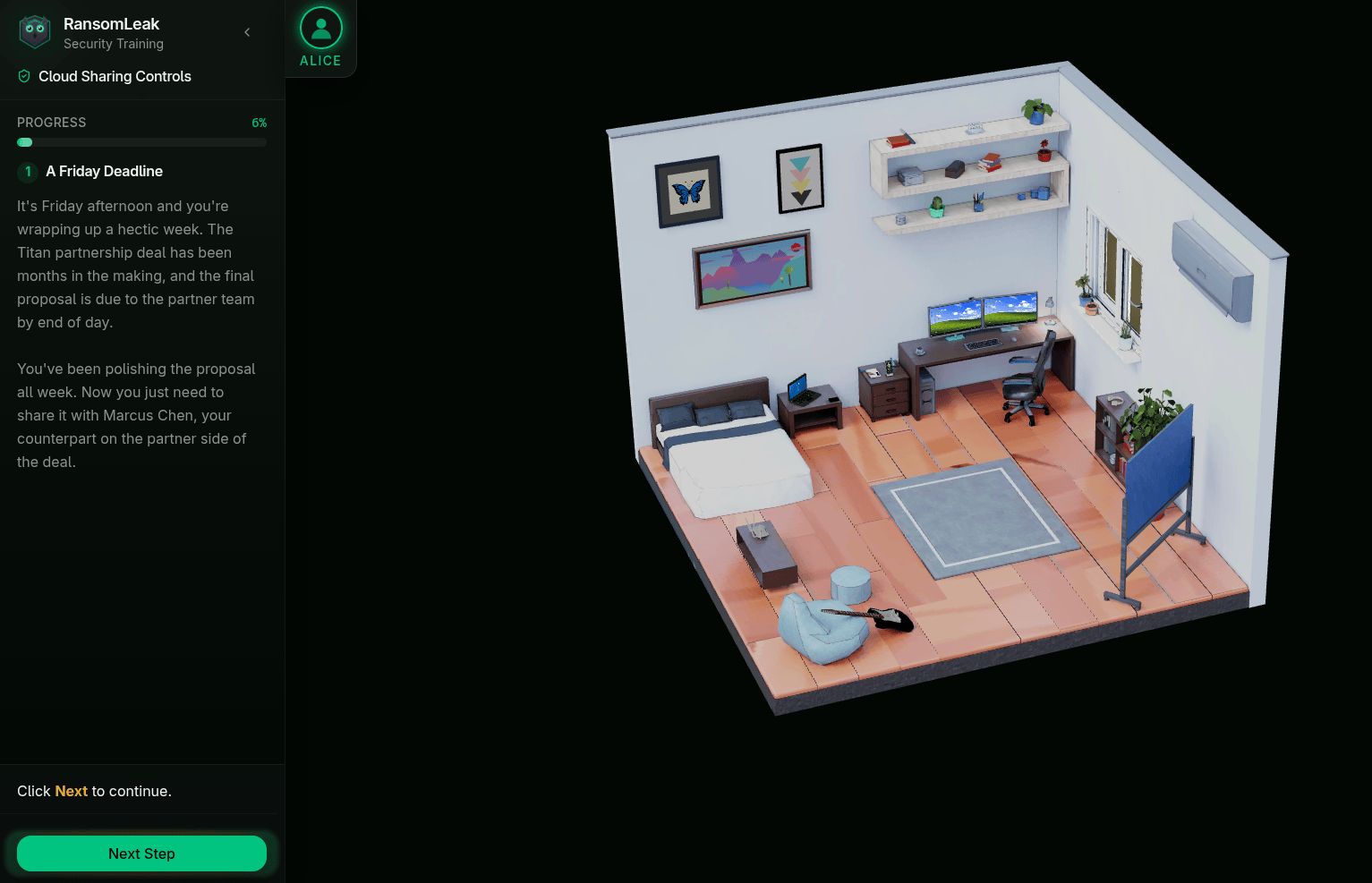 Interactive 3D Simulations
